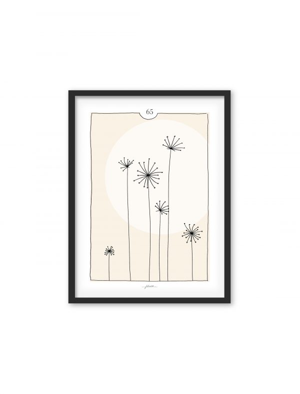 Folio02-cadre-bois-noir-affiche-florale-65